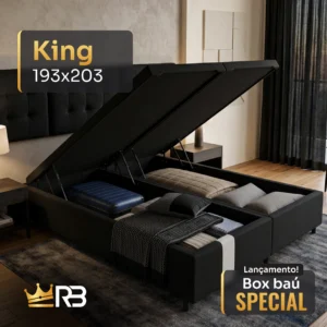 Cama Box Baú Special - King 193x203
