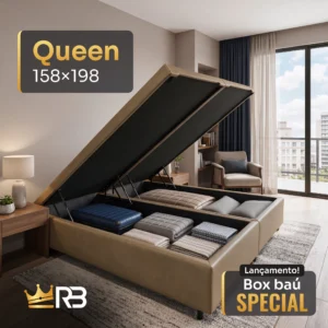 Cama Box Baú Special – Queen 158×198