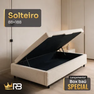 Cama Box Baú Special – Solteiro 88×188